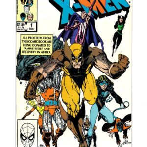 Heroes for Hope X-Men #1 December 1985 Marvel Comics NM