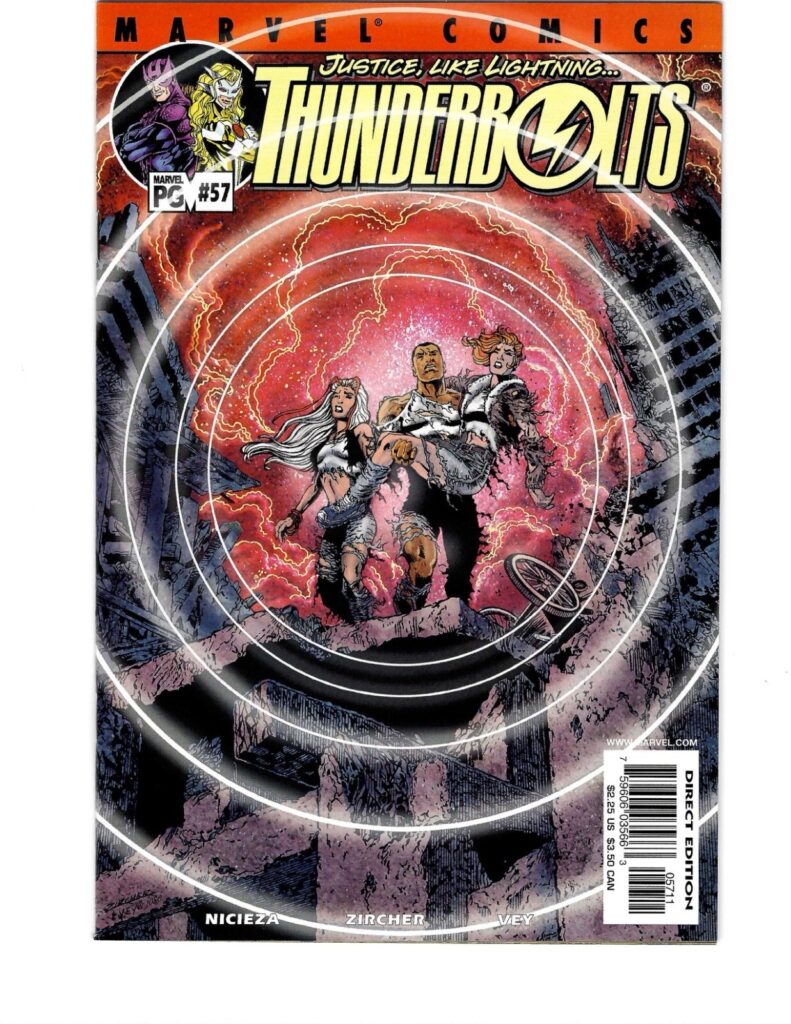 Thunderbolts #57 Marvel Comics Nicieza Zircher Vey NM
