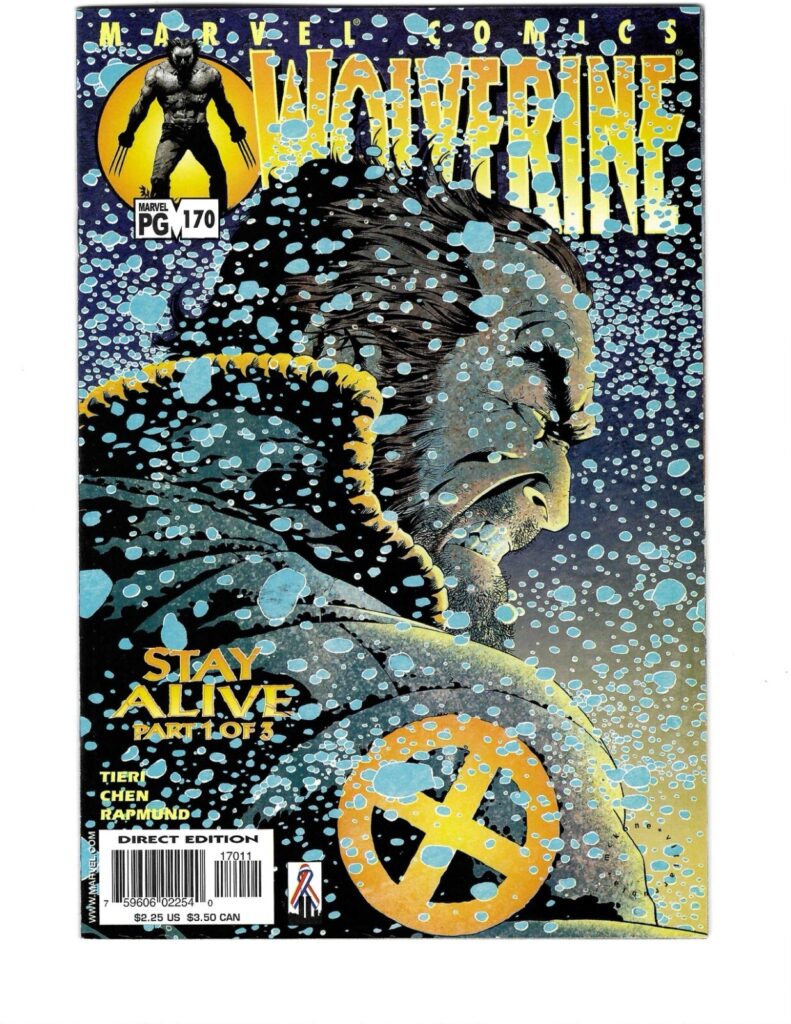 Wolverine #170 Vol. 2 2002 Marvel Comics Tieri Chen Rapmun NM