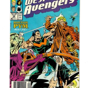West Coast Avengers #36 Vol. 2 1988 Marvel Comics Doctor Pym VF+