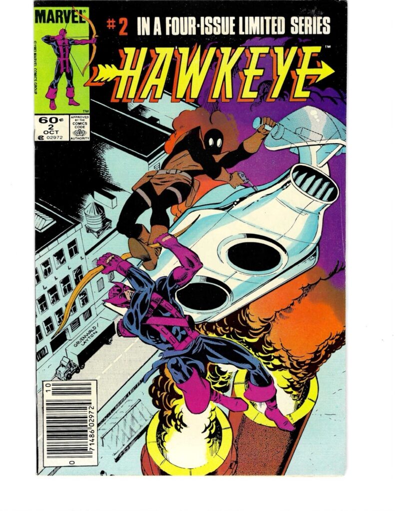 Hawkeye #2 Marvel Comics Oct 1983 VF+