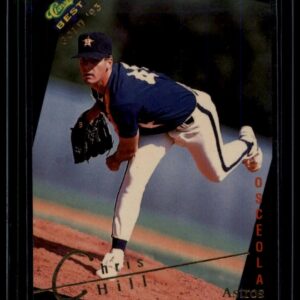 1993 Classic Best Gold Minor League Chris Hill #66 Osceola Astros Pitcher