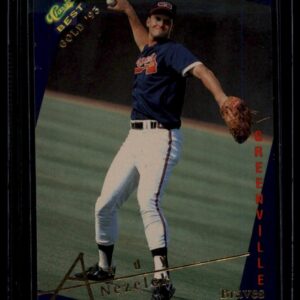 1993 Classic Best Gold Minor League Andy Nezelek #19 Greenville Braves Pitcher