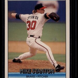 1992 Donruss Mike Stanton #780 Braves Pitcher