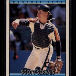 1992 Donruss Scott Servais #763 Astros Catcher