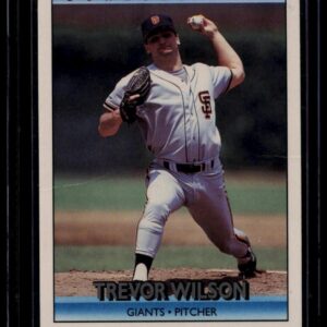 1992 Donruss Trevor Wilson #575 Giants Pitcher