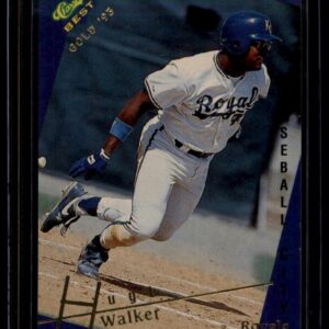1993 Classic Best Gold Minor League Hugh Walker #84 Baseball City Royals