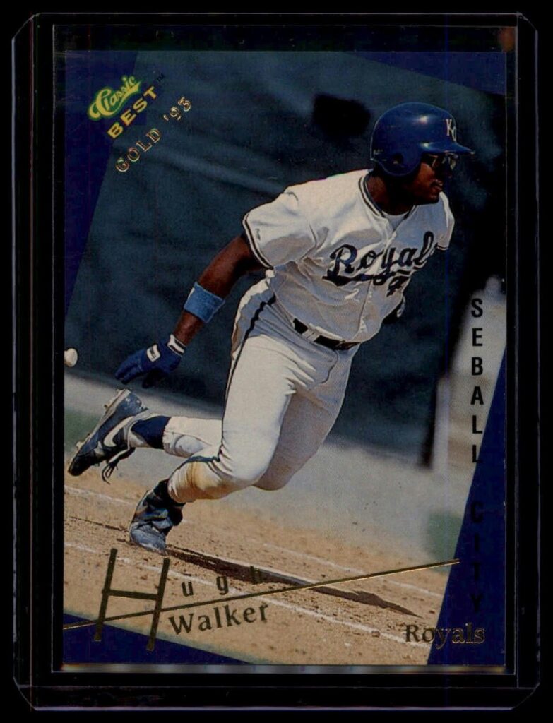 1993 Classic Best Gold Minor League Hugh Walker #84 Baseball City Royals