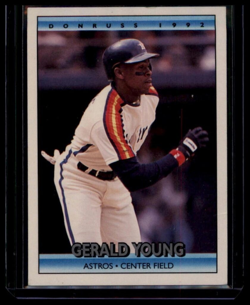1992 Donruss Gerald Young Houston Astros #477