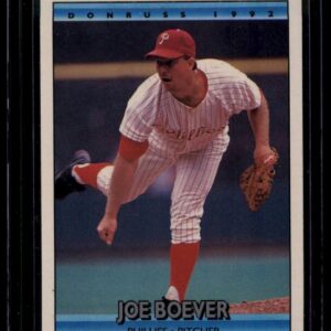 1992 Donruss Joe Boever  #493 Phillies Pitcher