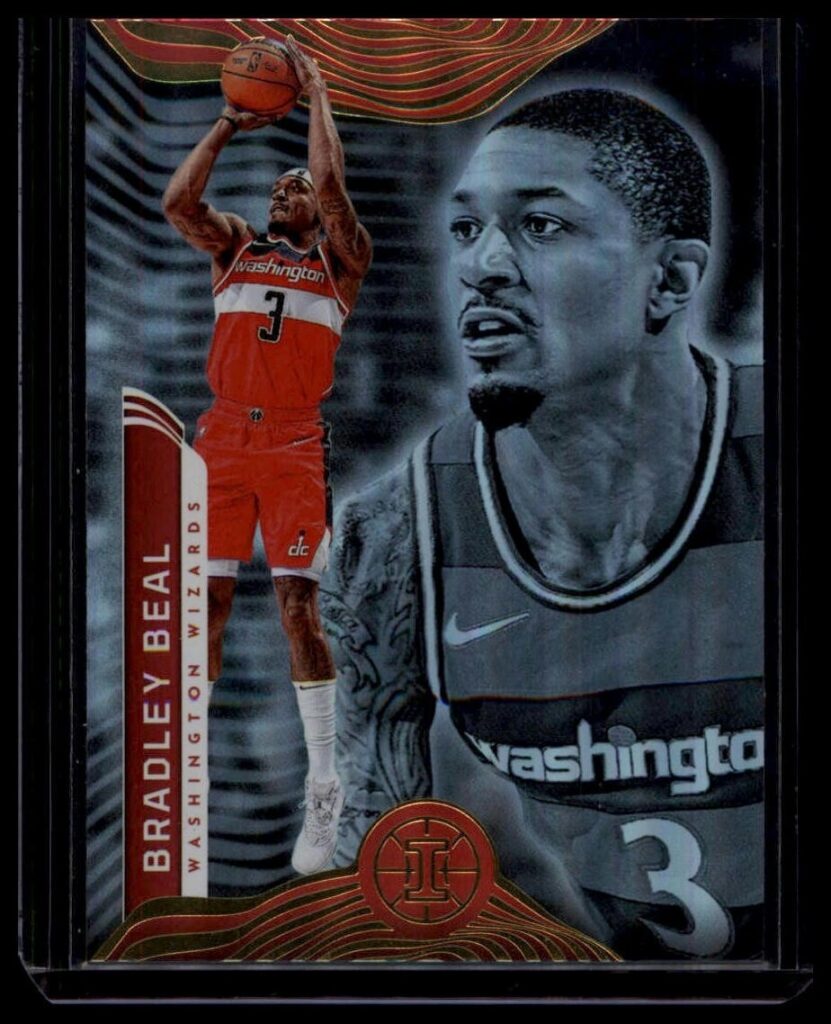 2021-22 Panini Illusions Bradley Beal #66 Washington Wizards