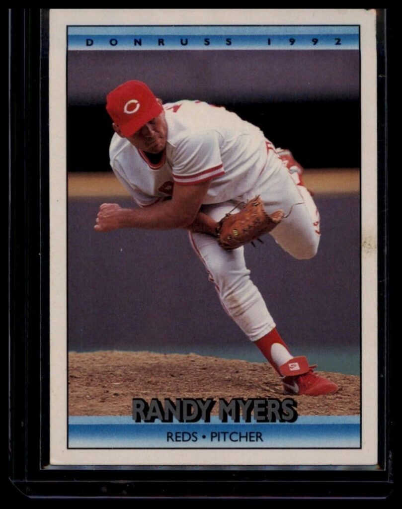 1992 Donruss Randy Myers #624 Pitcher Cincinatti Reds