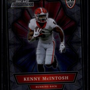 2021 Wild Card Alumination NIL Collegiate Kenny McIntosh #ANBC-51