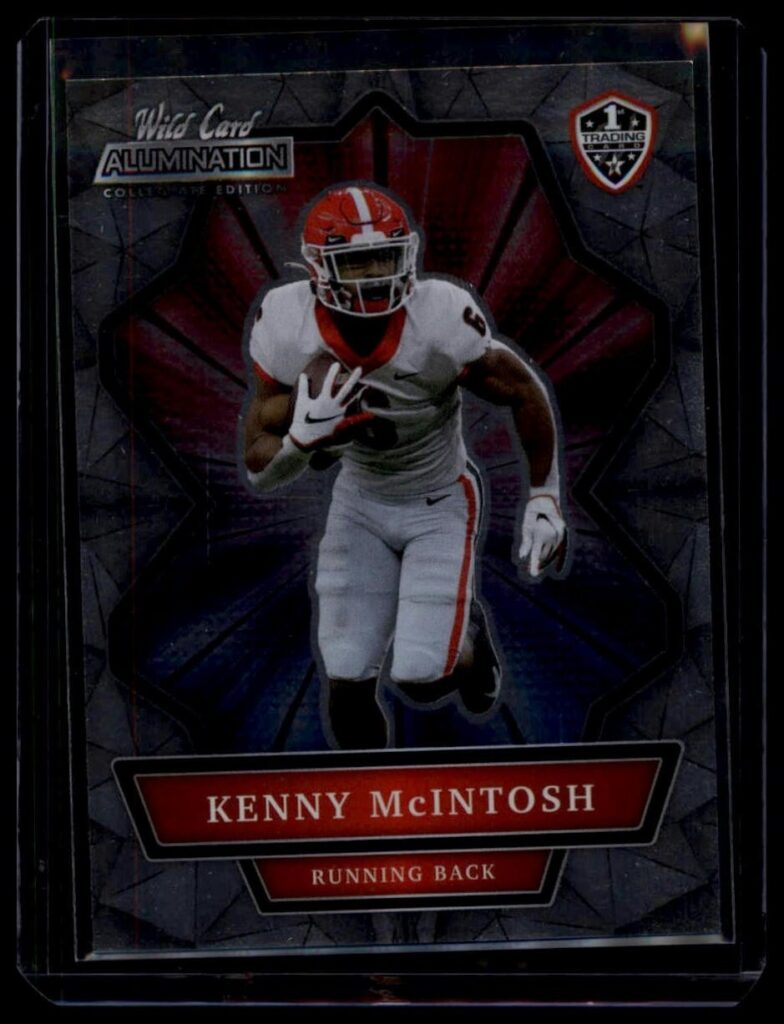 2021 Wild Card Alumination NIL Collegiate Kenny McIntosh #ANBC-51