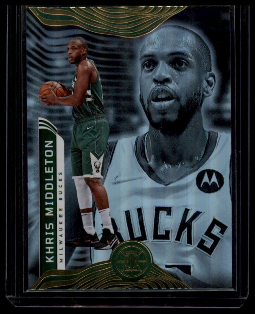 2021-22 Panini Illusions Khris Middleton #50 Milwuakee Bucks