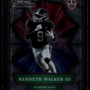 2021 Wild Card Alumination #ANBC-50 Kenneth Walker III Michigan St Running Back