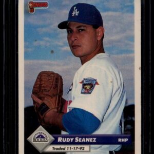 1993 Donruss Rudy Seanez #758 Colorado Rockies