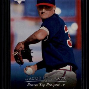 1995 Upper Deck Minor League Braves Top Prospect Jacob Shumate #191 (RC)