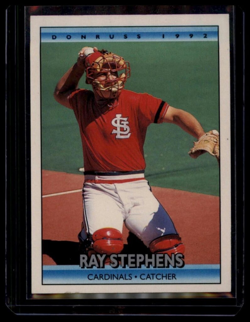 1992 Donruss Ray Stephens #764 Cardinals Catcher