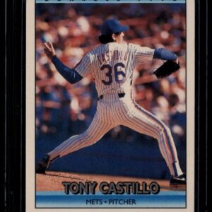 1992 Donruss Tony Castillo #739 Mets Pitcher