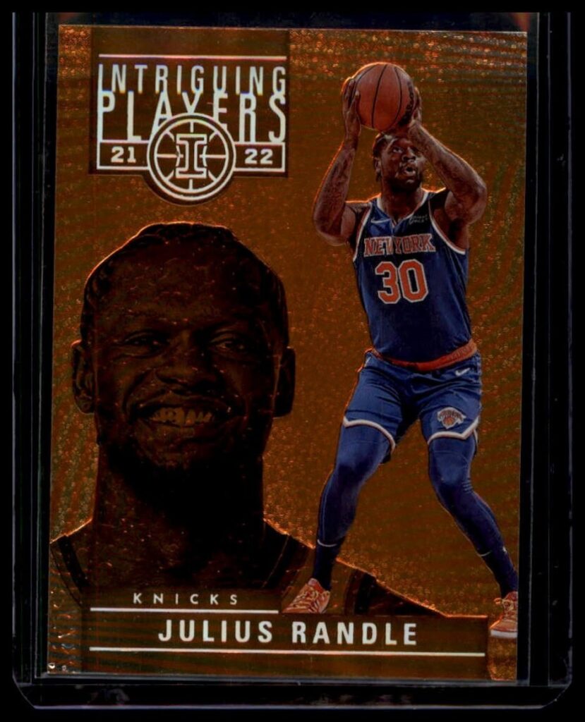 2021-22 Panini Illusions Intriguing Players Julius Randle #23 Orange