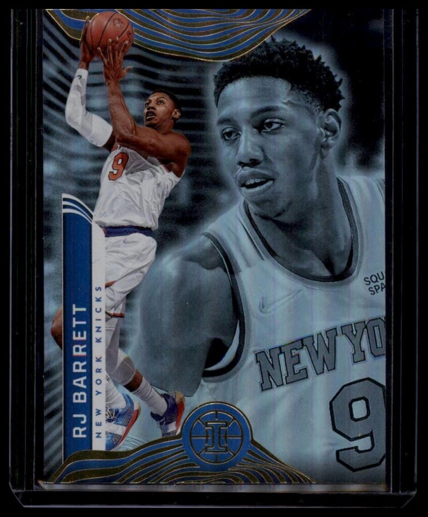 2021-22 Panini Illusions RJ Barrett #8 New York Knicks