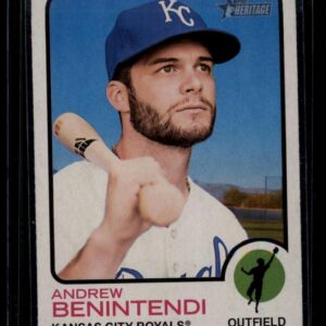 2022 Topps Heritage #30 Andrew Benintendi Kansas City Royals
