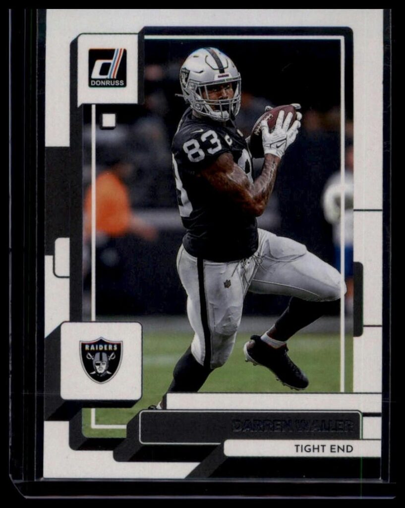 2022 Panini Donruss Darren Waller #283 Raiders Tight End