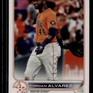 2022 Topps Series 2 Yordan Alvarez #400 Houston Astros