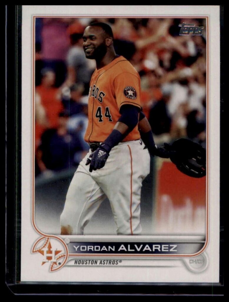 2022 Topps Series 2 Yordan Alvarez #400 Houston Astros