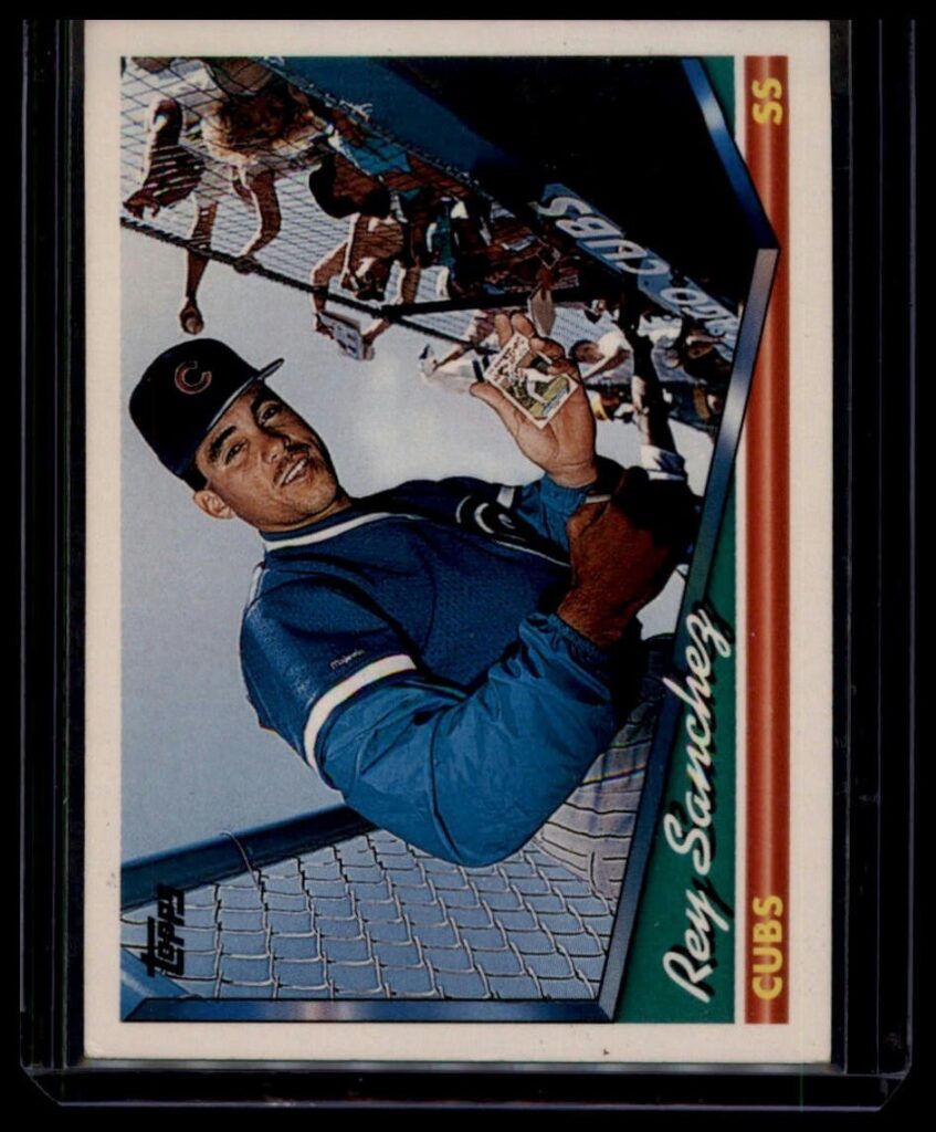1994 Topps Rey Sanchez #422 Cubs SS