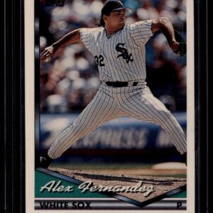 1994 Topps Alex Fernandez #599 White Sox Pitcher