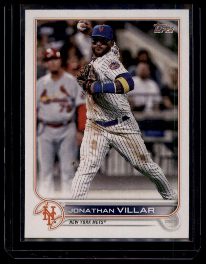 2022 Topps Series 2 Jonathan Villar #532 New York Mets Pitcher