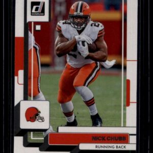 2022 Panini Donruss Nick Chubb #210 Cleveland Browns Running Back