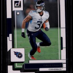2022 Panini Donruss Caleb Farley #67 Tennessee Titans Cornerback