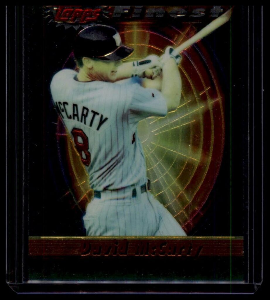 1994 Topps Finest Dave McCarty #17 Twins