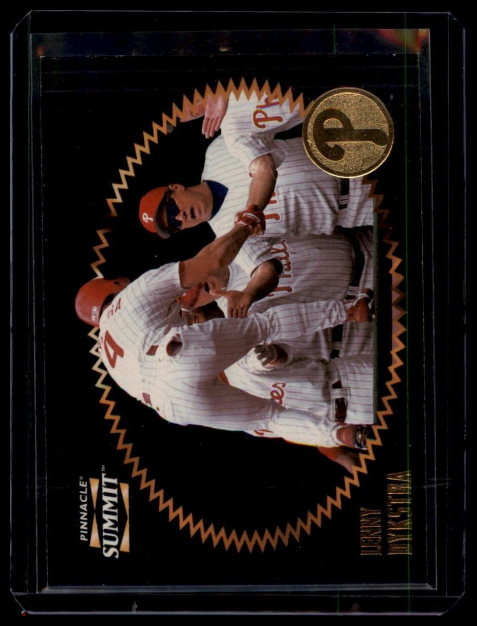 1996 Pinnacle Summit Lenny Dykstra #92