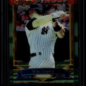 1994 Topps Finest Mike Stanley #76 Refractor NY Yankees