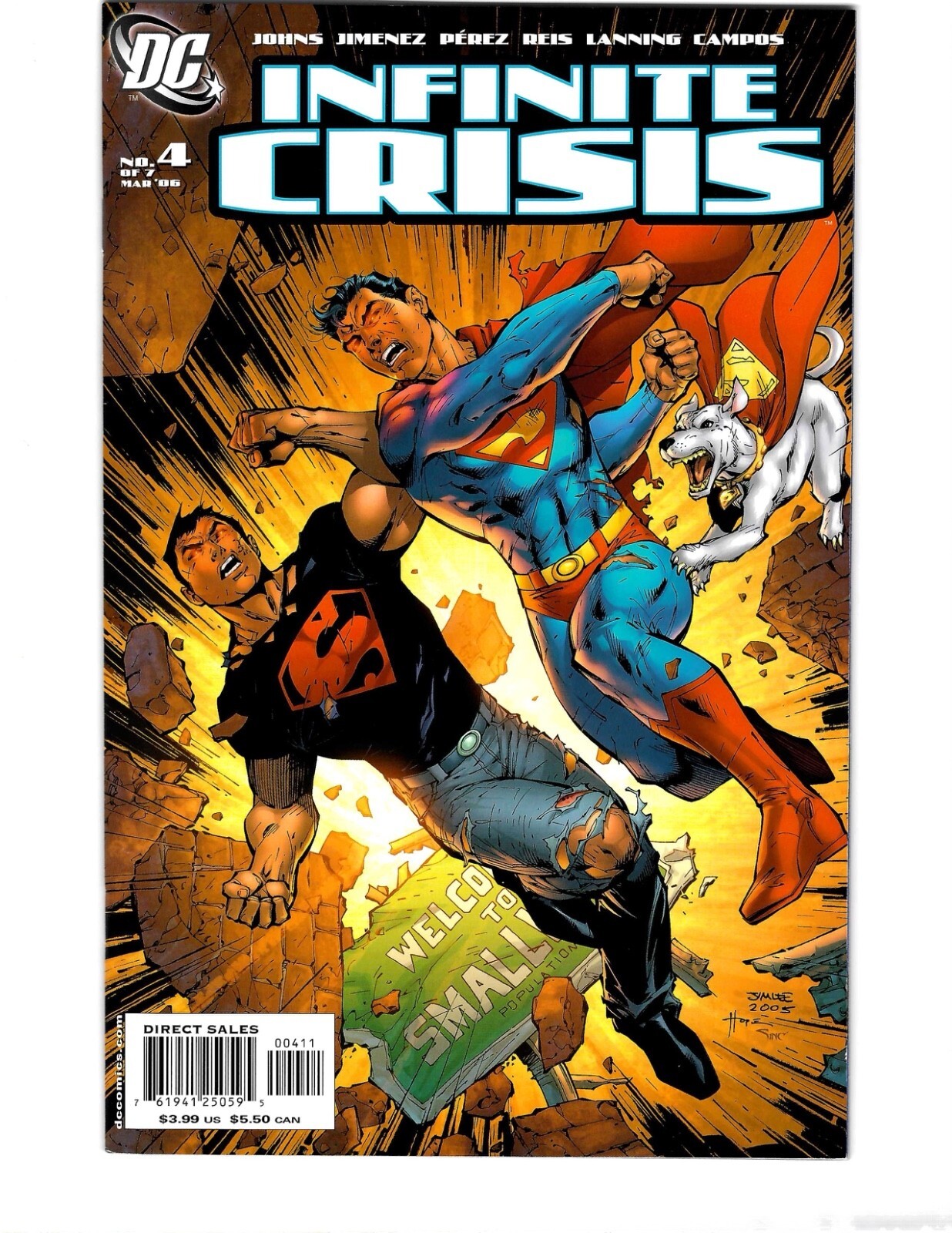 Infinite Crisis #4 Comic 2006 DC Comics NM