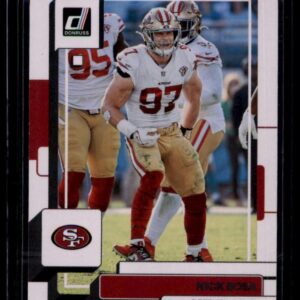 2022 Donruss Nick Bosa #27 Football San Francisco 49ers Defensive End