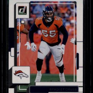 2022 Panini Donruss Bradley Chubb #268 Denver Broncos Linebacker