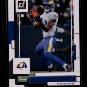 Van Jefferson 2022 Panini Donruss #13 Los Angeles Rams