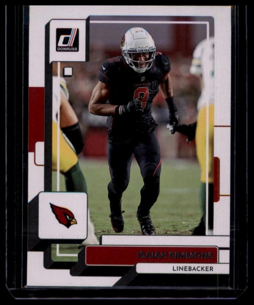 2022 Panini Isaiah Simmons Base Set Cardinals Linebacker