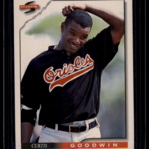 1996 Score Curtis Goodwin #26 Baltimore Orioles