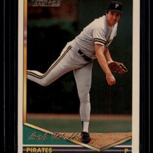 1994 Topps Gold Bob Walk #434 Gold Pittsburgh Pirates