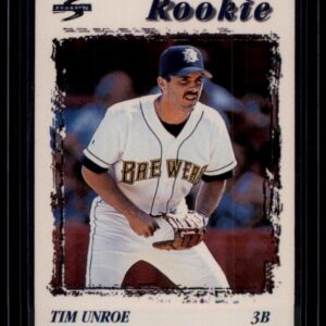 1996 Score Tim Unroe #222 Rookie 3B Milwaukee Brewers