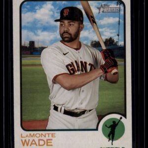 2022 Topps Heritage LaMonte Wade #359 San Francisco Giants Outfield