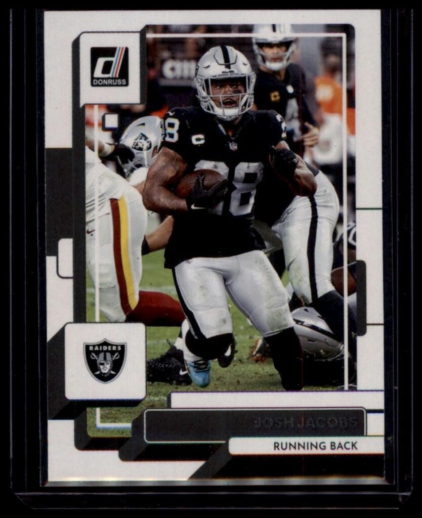 2022 Panini Donruss Josh Jacobs #285 Las Vegas Raiders NFL Football Base