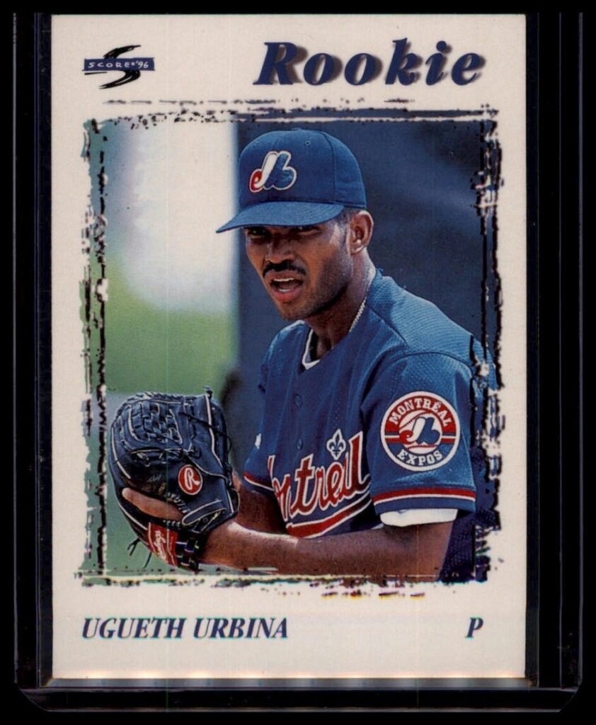 1996 Score Ugueth Urbina #234 Montreal Expos Pitcher Rookie
