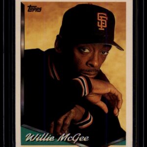 1994 Topps Willie McGee #574 San Francisco Giants Outfield